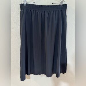 Athleta Savannah Women’s Black A-Line Skirt, sz XL EUC